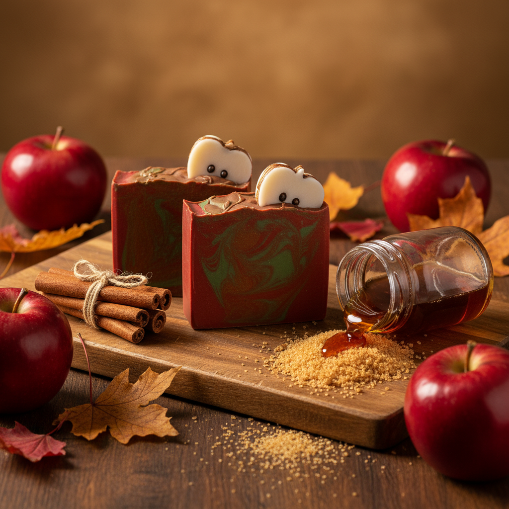 Apple Maple Crumble Goat Milk Soap