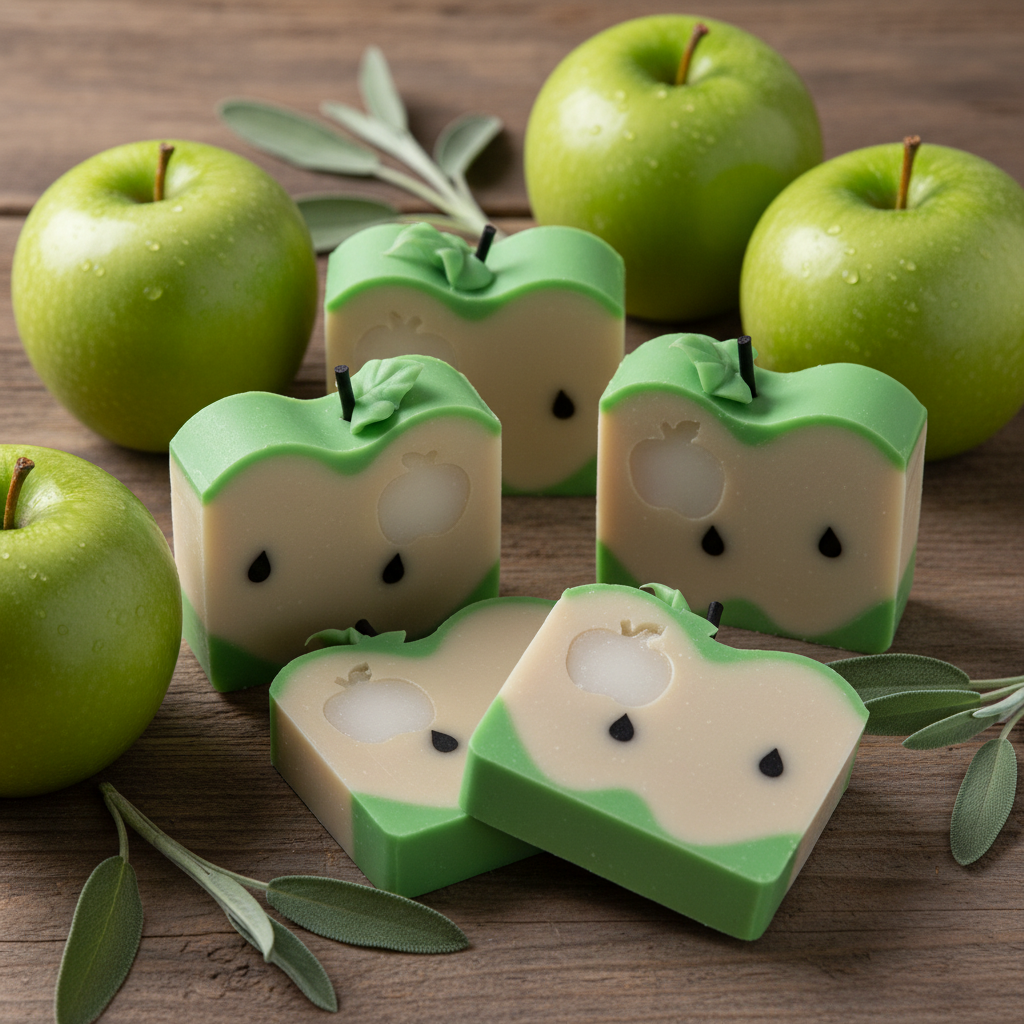 Apple Sage Goat Milk Soap