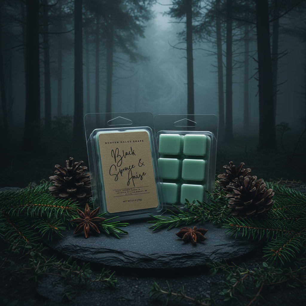 Black Spruce & Anise Wax Melts