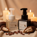 Cocoa Butter Cashmere Foaming Hand Soap - spa background