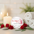 Scarlet Noir Body Butter - cozy spa background