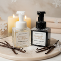 Frosted Vanilla Bean Foaming Hand Soap - spa background
