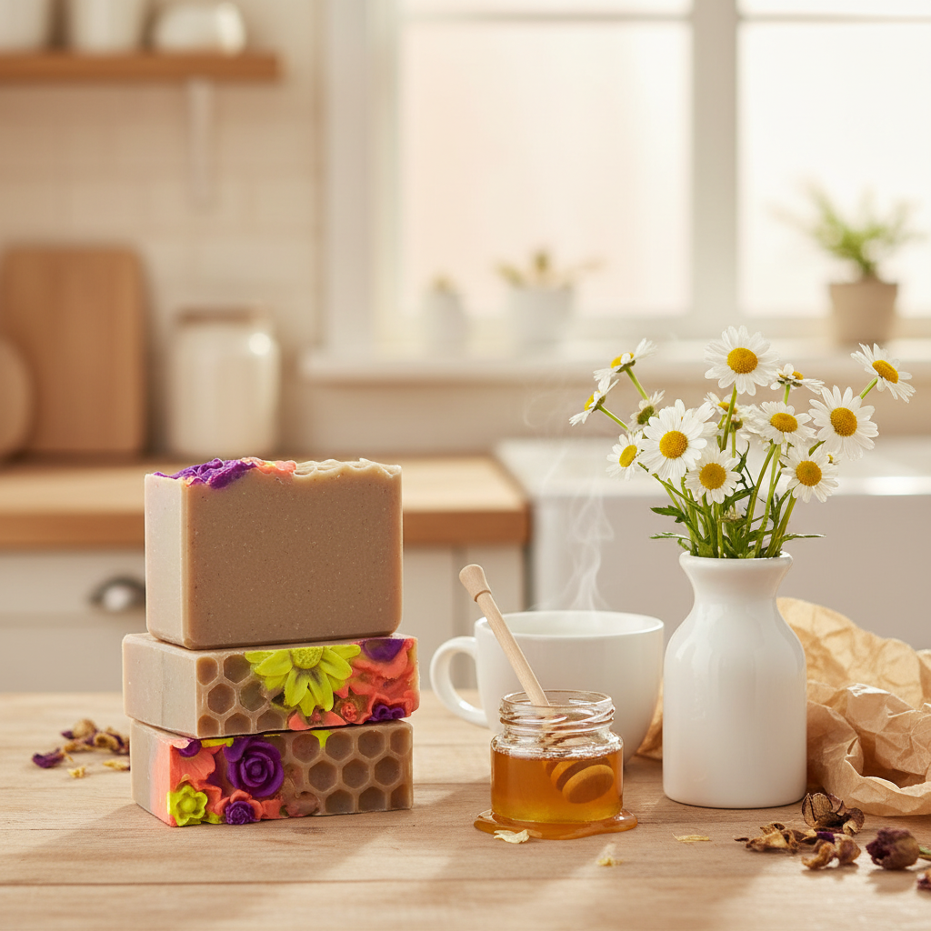 Oatmeal Milk & Honey Goat Milk Soap